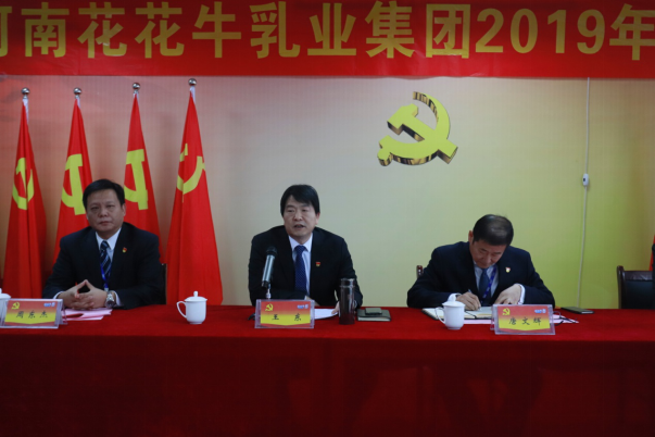 河南压球（中国）一站式服务平台乳业集团党委召开2019年党员大会