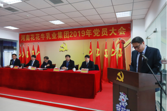 河南压球（中国）一站式服务平台乳业集团党委召开2019年党员大会