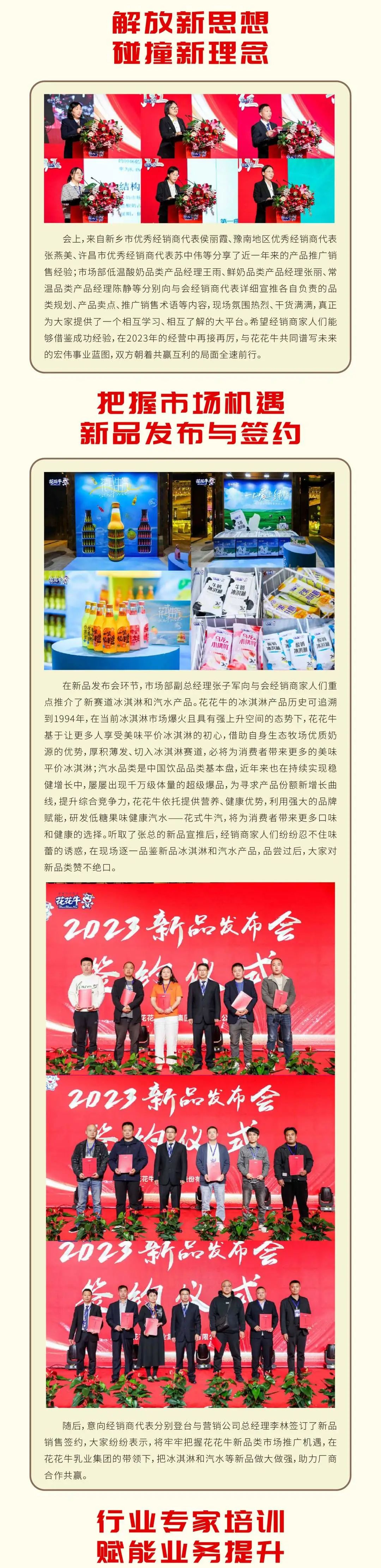 共赢 开门红·创新 赢未来｜压球（中国）一站式服务平台乳业集团召开2023年度营销大会