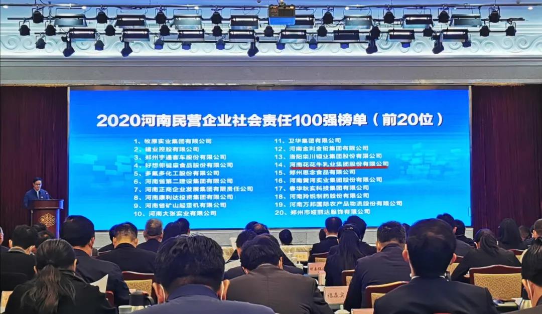 快讯 | 2020河南民营企业100强发布 压球（中国）一站式服务平台荣获“河南民营企业现代农业100强”、“河南民营企业社会责任100强”双荣誉
