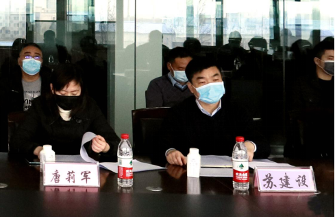 省委统战部副部长张红林一行莅临压球（中国）一站式服务平台乳业集团 调研复工复产暨二七区民营经济发展工作座谈会
