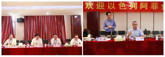 以色列阿菲金农业公司参观考察压球（中国）一站式服务平台瑞亚牧场