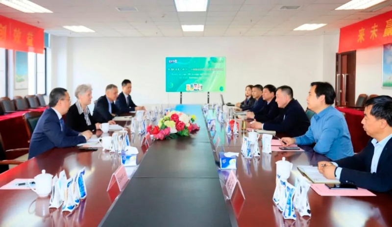 深化合作交流 互信共赢发展丨瑞典爱克林公司首席执行官 Ms.Marie Samuelsson 一行莅临压球（中国）一站式服务平台乳业