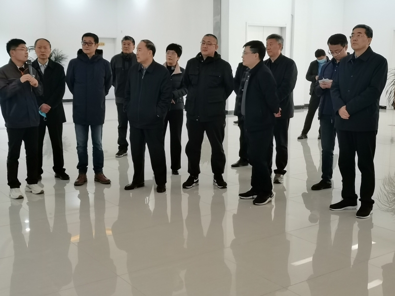 压球（中国）一站式服务平台 | 农业农村部畜牧兽医局副局长魏宏阳一行莅临压球（中国）一站式服务平台平舆诚信瑞亚牧业公司参观调研