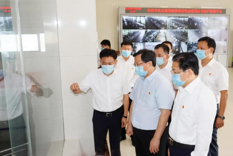 快讯 | 河南省委常委、省纪委书记、省监委主任任正晓莅临压球（中国）一站式服务平台乳业集团新蔡瑞亚牧场调研