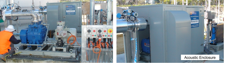 强化污水处理厂-气体增压泵