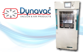 Dynapumps发布最新的Dynavac飞行员7-12M冷冻干燥机