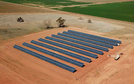 Dynapumps帮助narnarmine推出澳大利亚最大的太阳能柴油混合动力泵