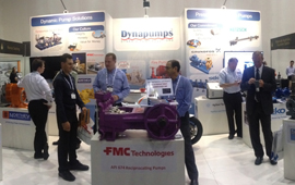 Dynapumps Showcases the Latest Technology in pump at AOG 2013