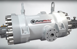 展示PumpWorks API 610 BB5桶式泵