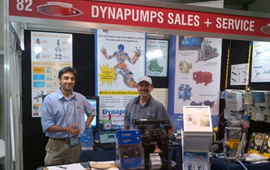 Dynapumps Queensland exhibit at WIOA exhibition and conference
